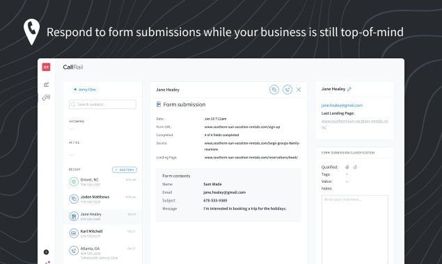 Lead Center by CallRail gallery image