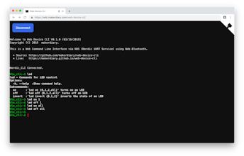 Web Device CLI gallery image
