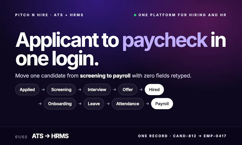 Pitch N Hire screenshot 2