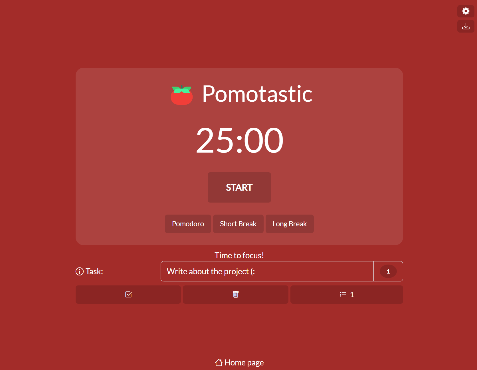 Corromastic - Pomodoro Zamanlayıcı Çevrimiçi medya 1