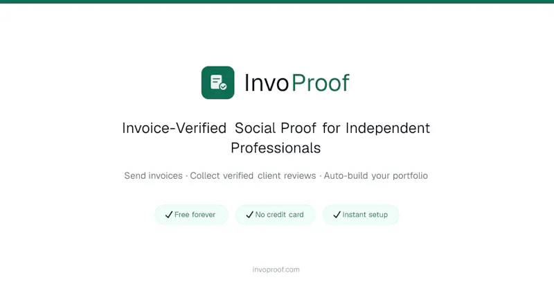 InvoProof screenshot 2