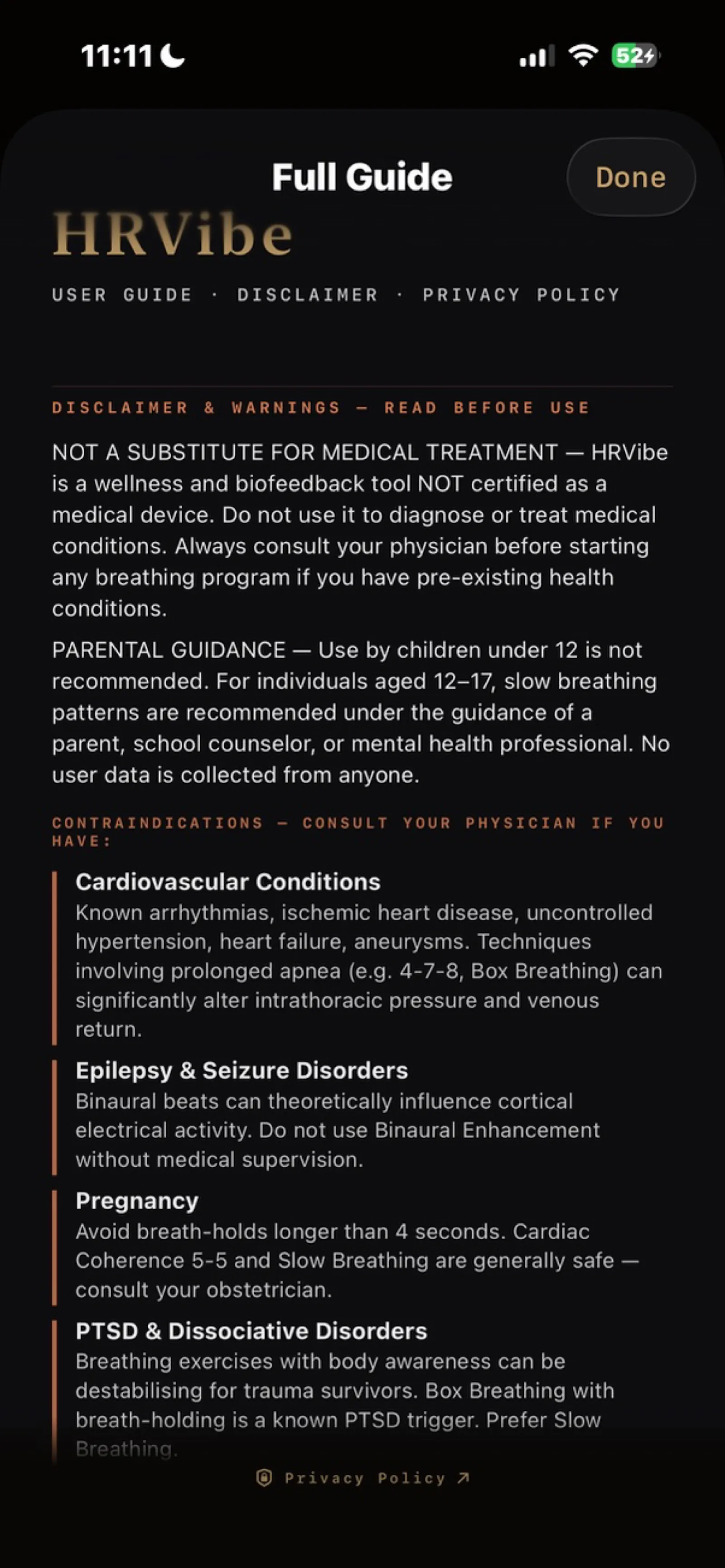 HRVibe screenshot 5