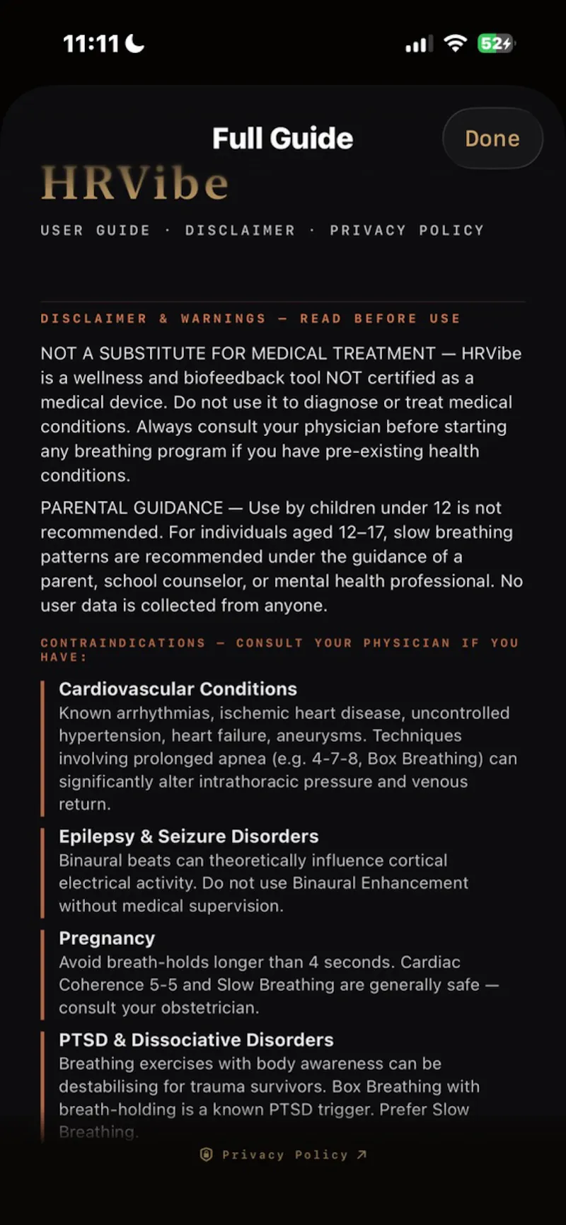 HRVibe screenshot 5