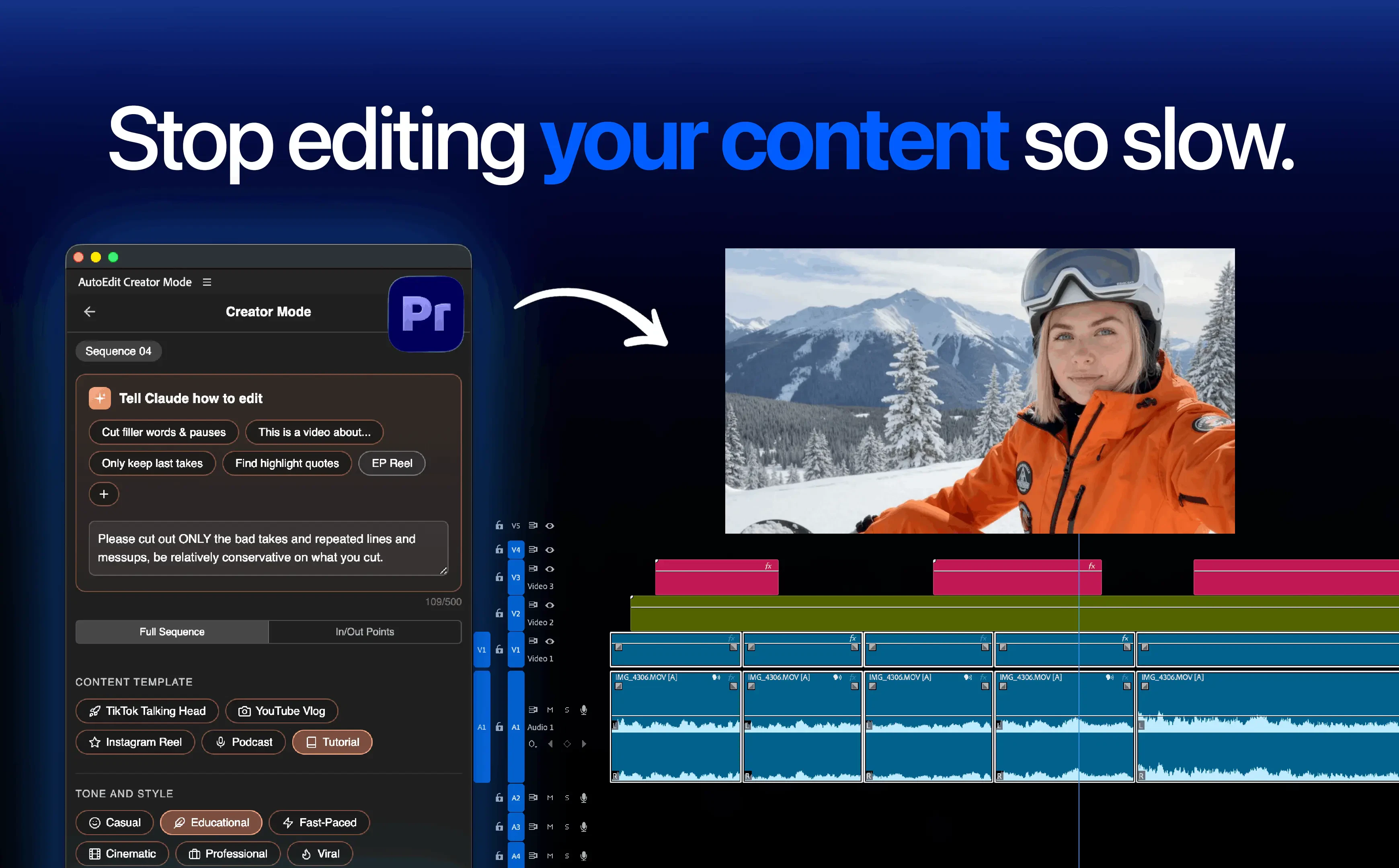 AutoEdit screenshot 2