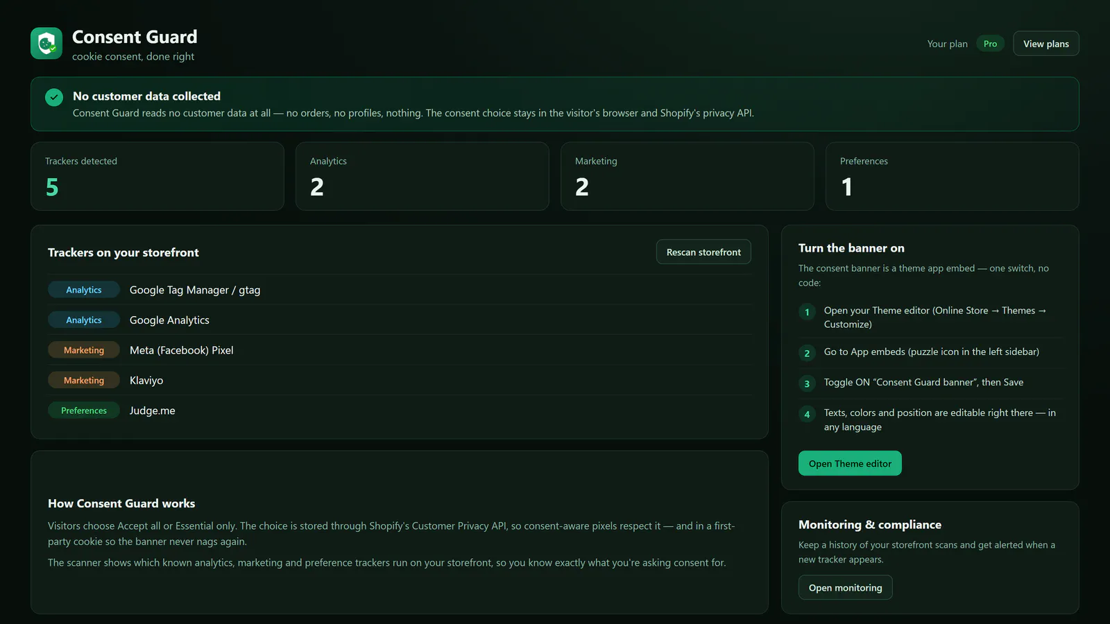 Consent Guard screenshot 1