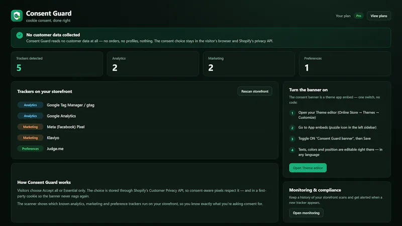 Consent Guard screenshot 1