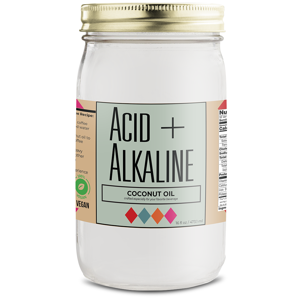 Acid + Alkaline Coffee & Coconut Oil Product Information, Latest