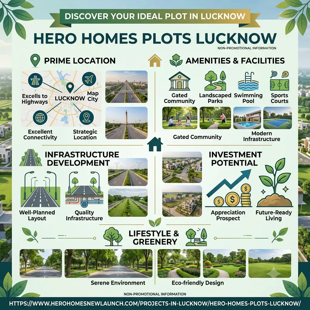 Hero Homes Plots Lucknow product banner