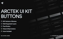 Arctek Button UI Kit media 1