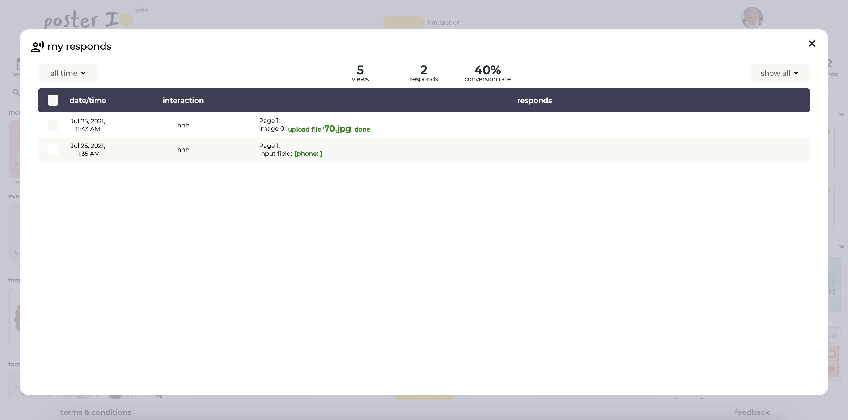 POSTER I LOVE gallery image