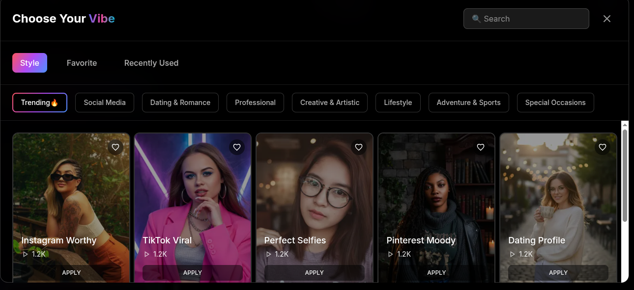 Vibeshift gallery image