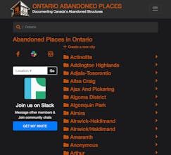 Ontario Abandoned Places gallery image
