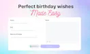 Birthday Wishes Creator - Arvin