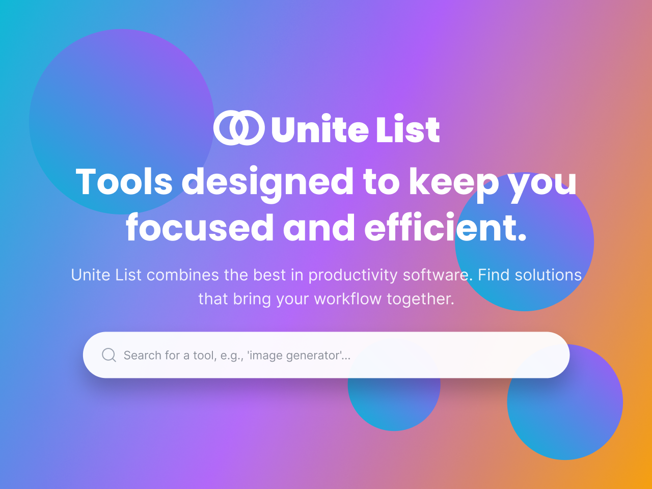Unite List gallery image
