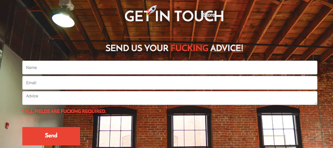 Startup Fucking Advice Image