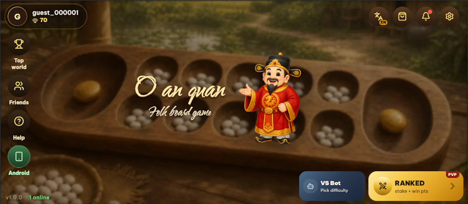 Ô Ăn Quan screenshot 1