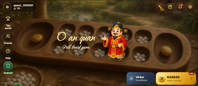 Ô Ăn Quan screenshot 1