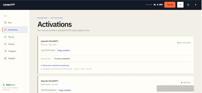 LumenOTP screenshot 5