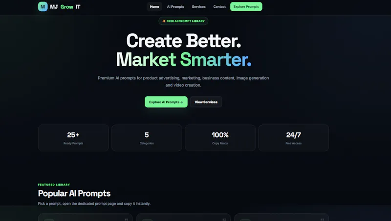 MJGrow IT screenshot 2
