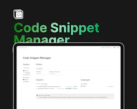Code Snippet Manager gallery image