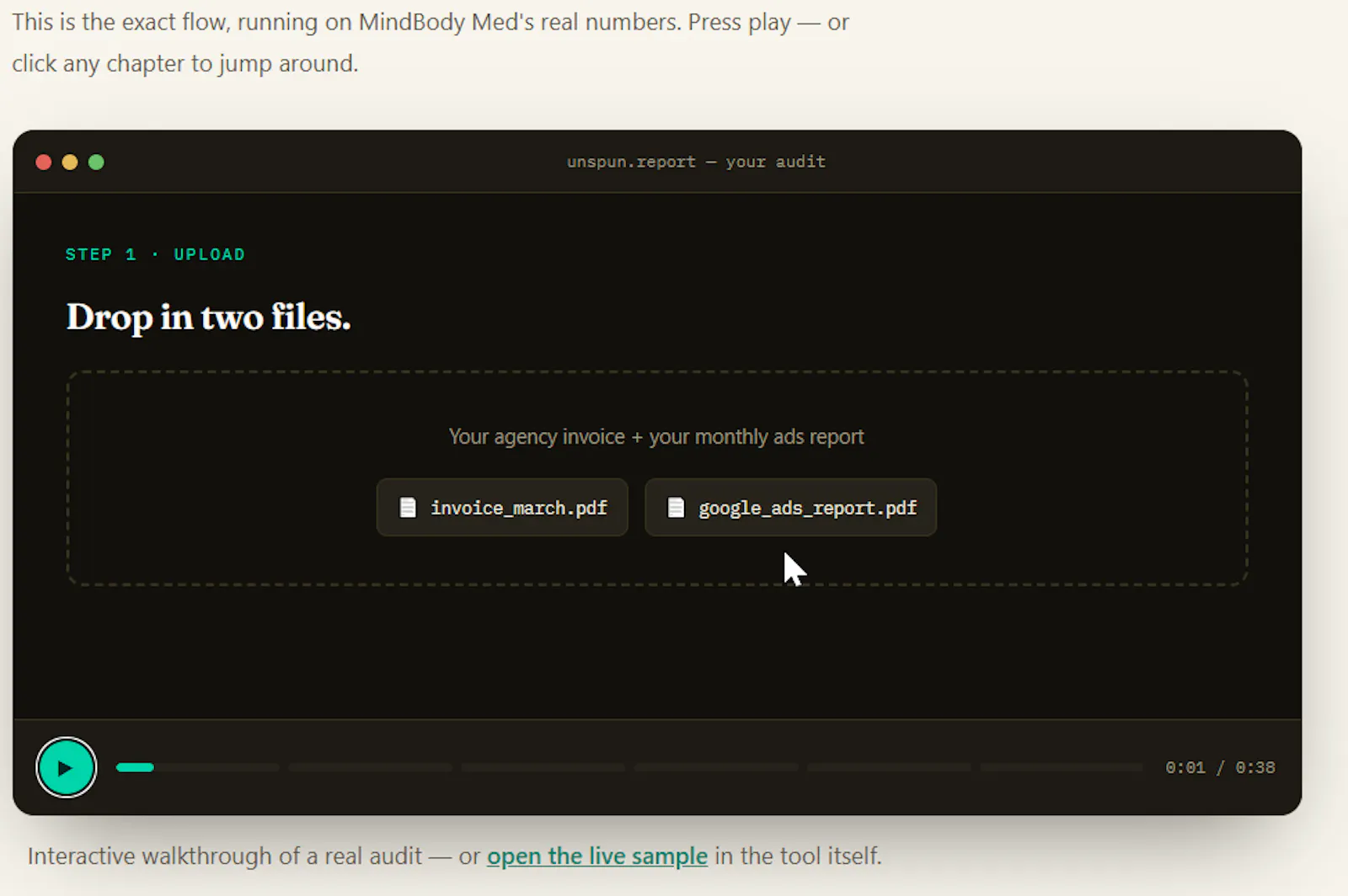 Unspun screenshot 3