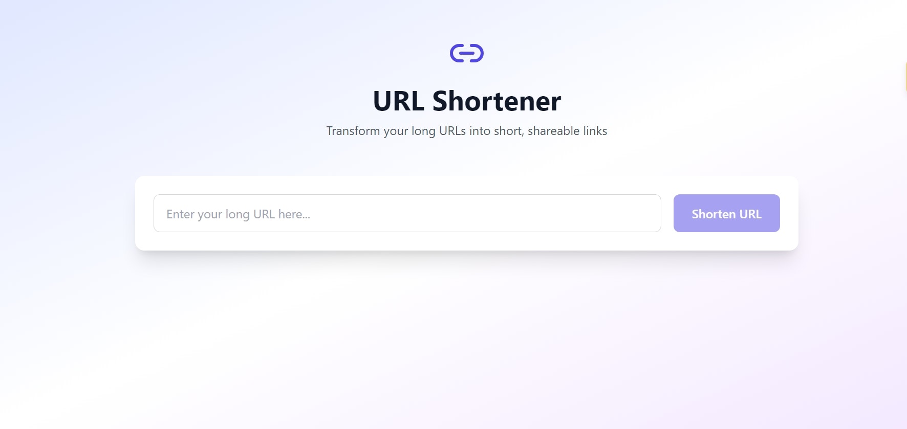 URL Shortener gallery image