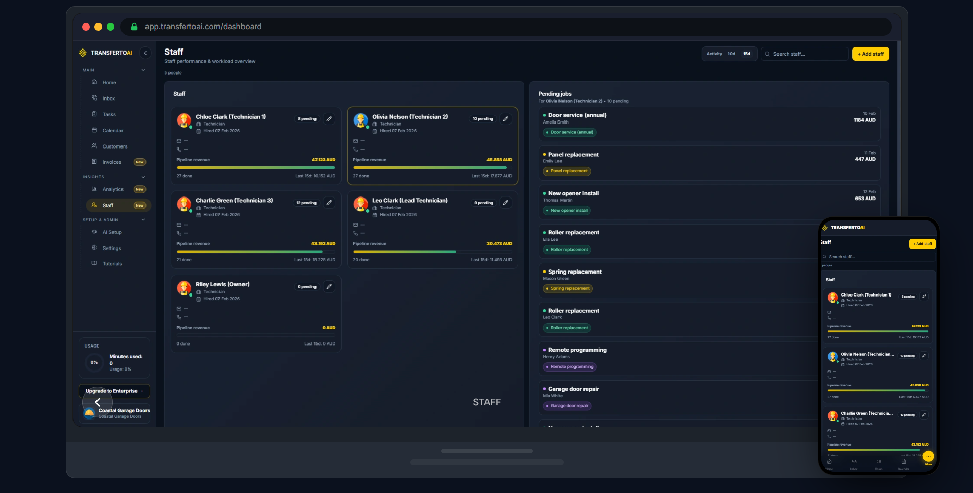 TransferToAI | Australia AI Receptionist gallery image