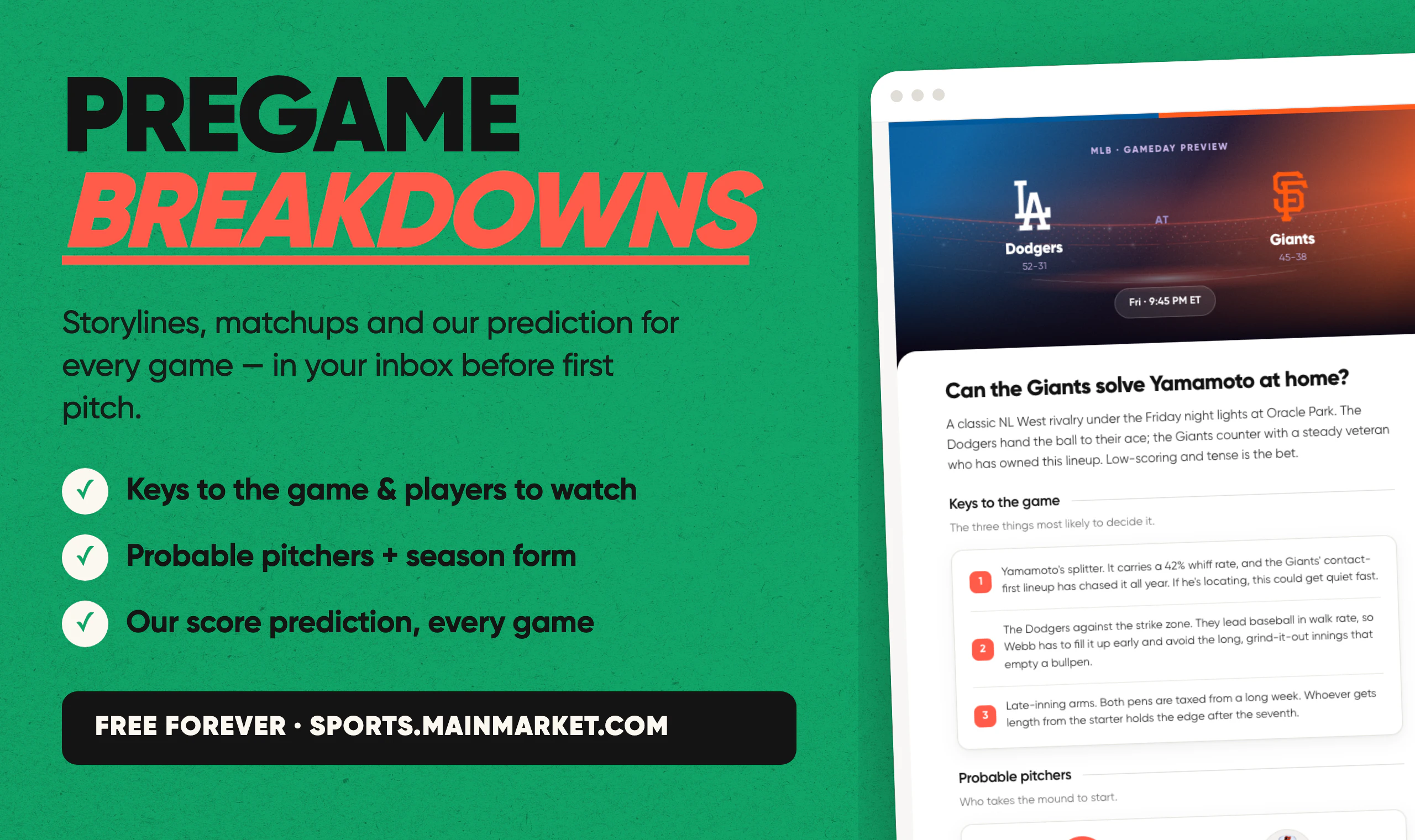 MainMarket Sports 截图 2