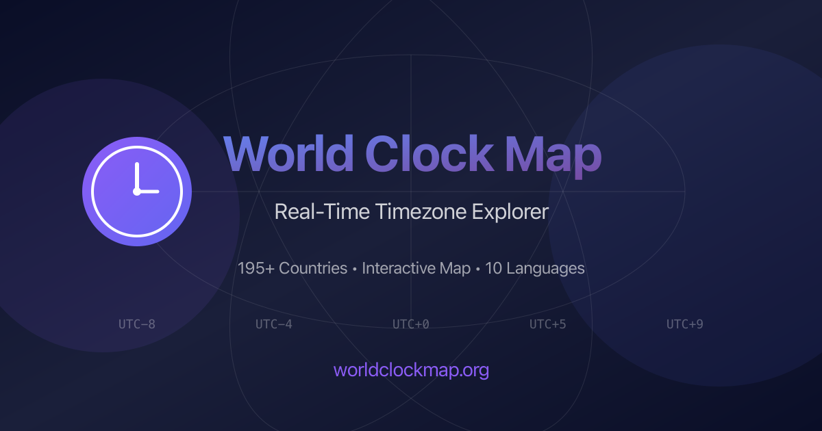 World Clock Map gallery image