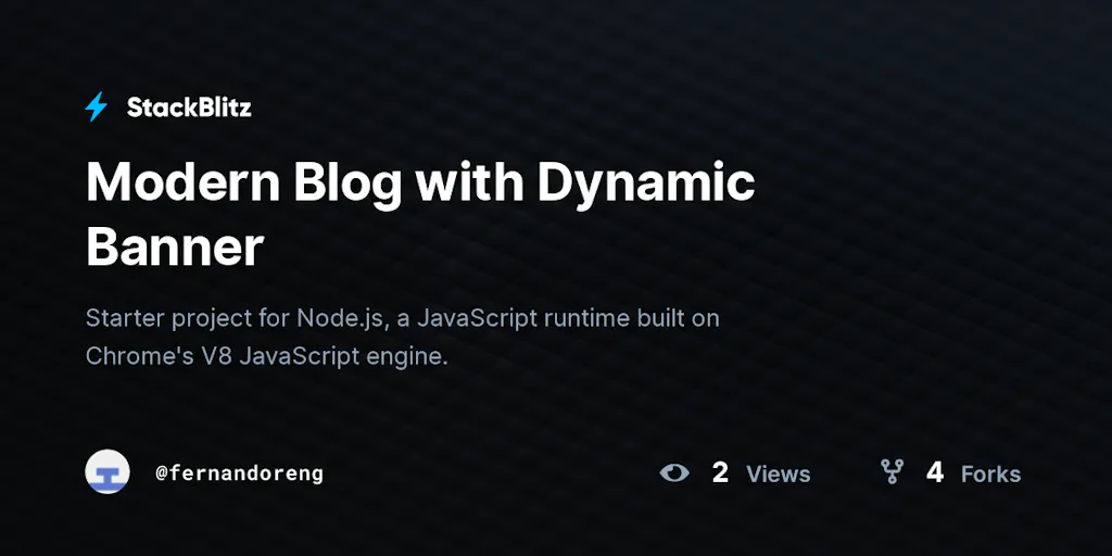StackBlitz: StackBlitz is an instant fullstack web IDE for the ...