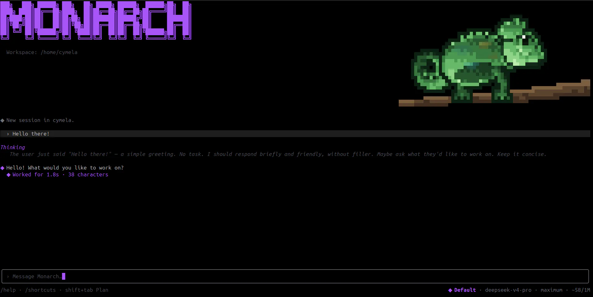 Monarch CLI gallery image
