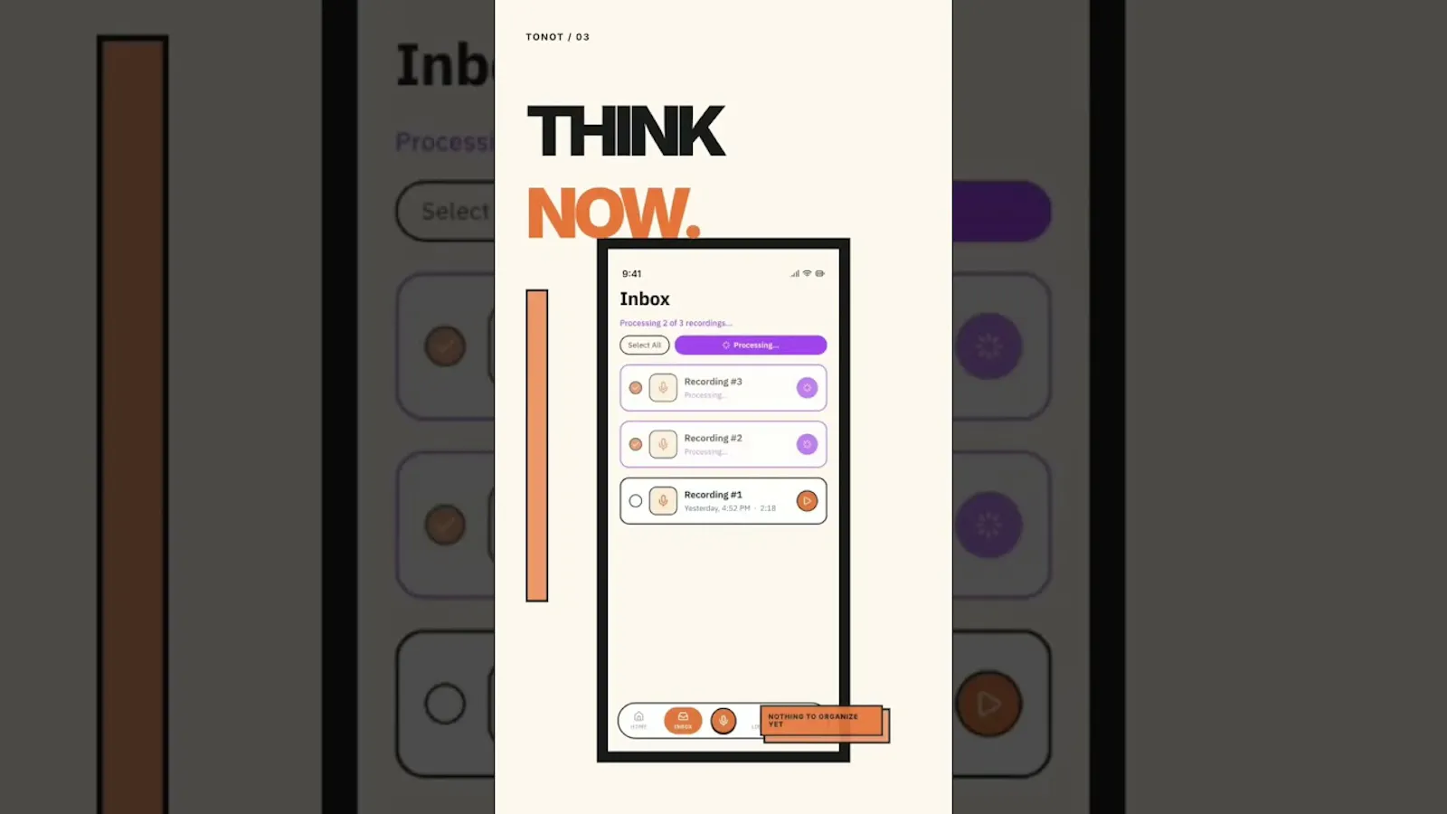 Tonot - AI voice note screenshot 1 (video preview)