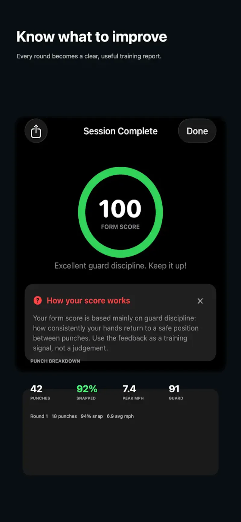 ShadowCoach Boxing screenshot 3