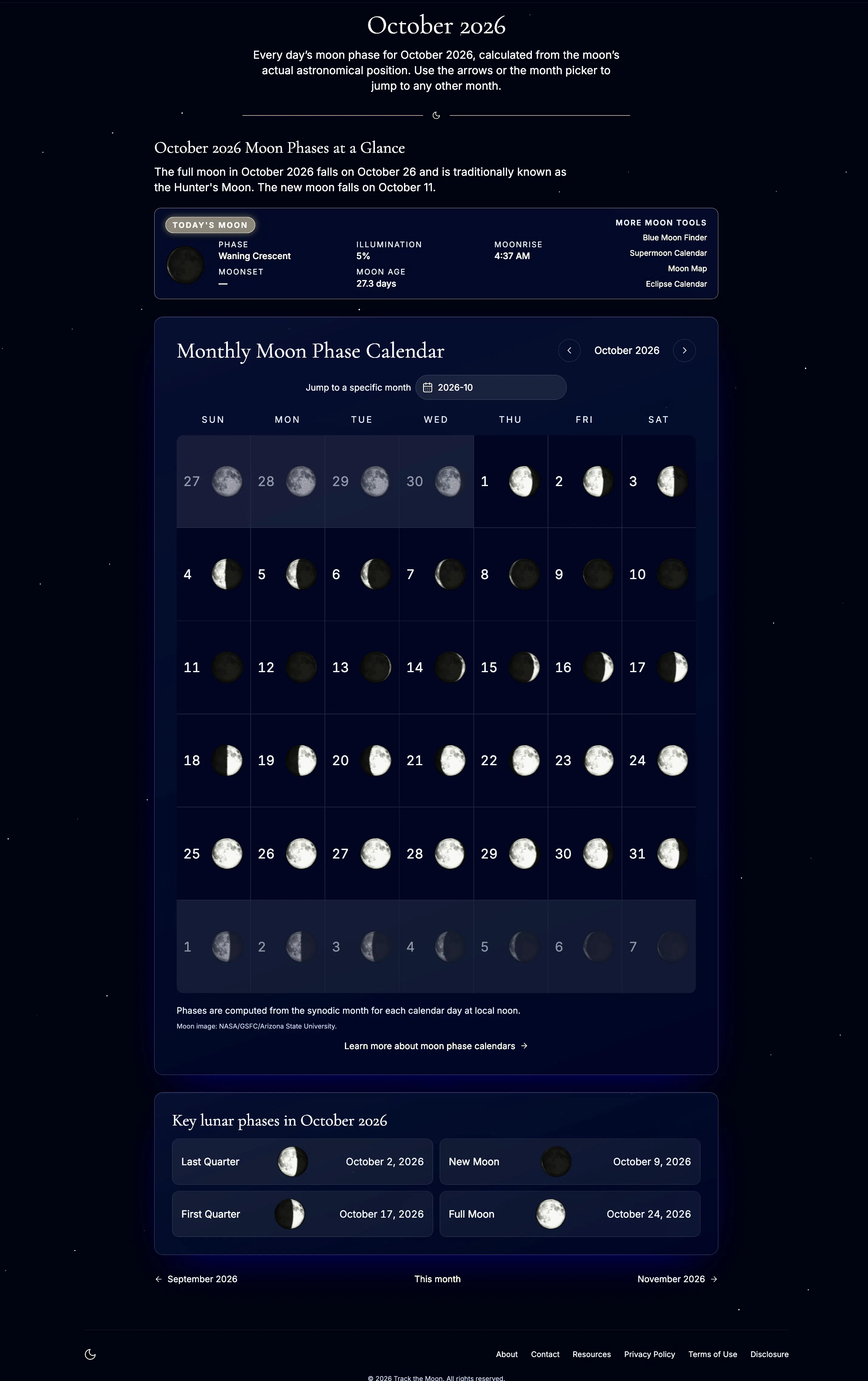 Track the Moon gallery image