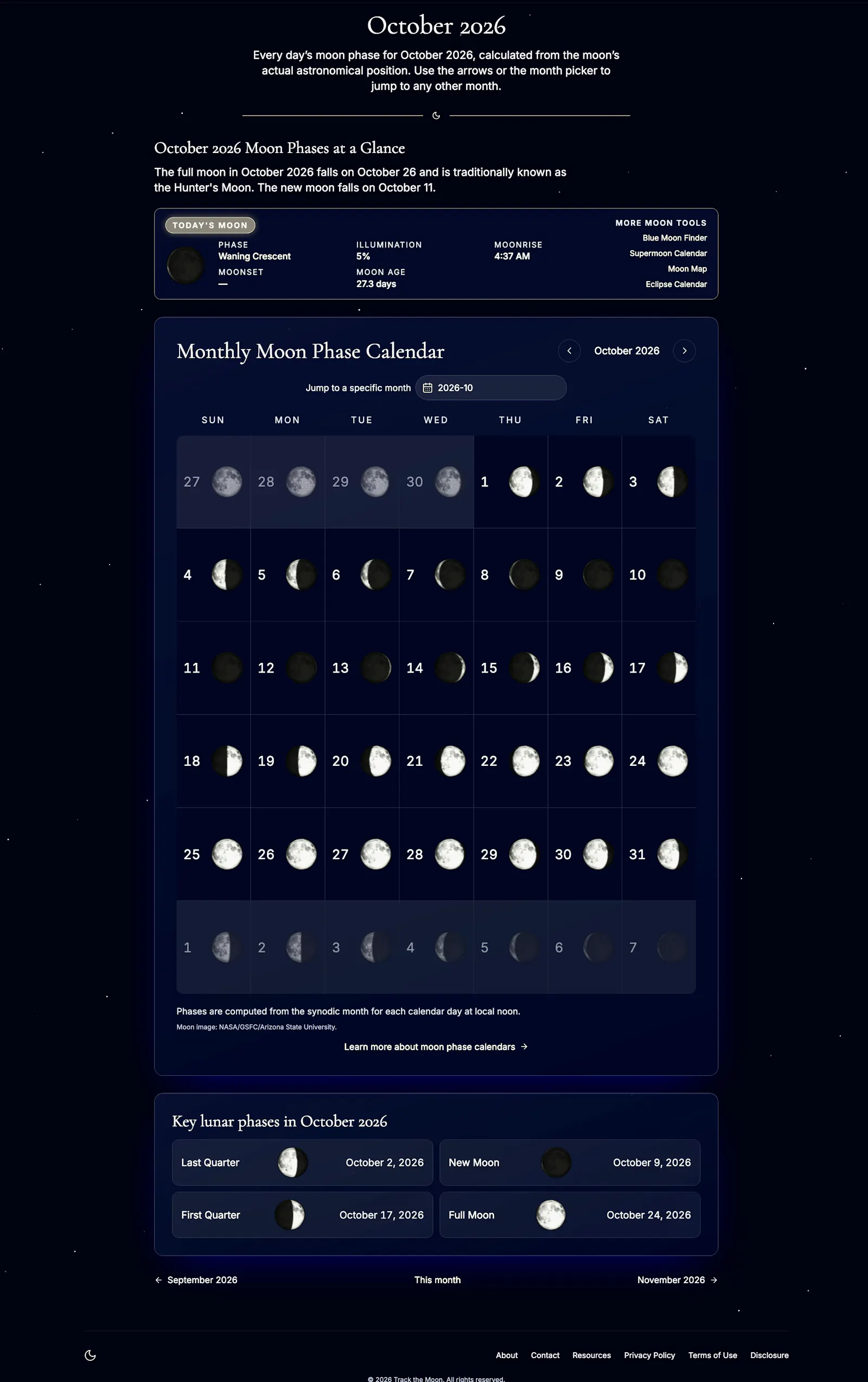 Track the Moon screenshot 5