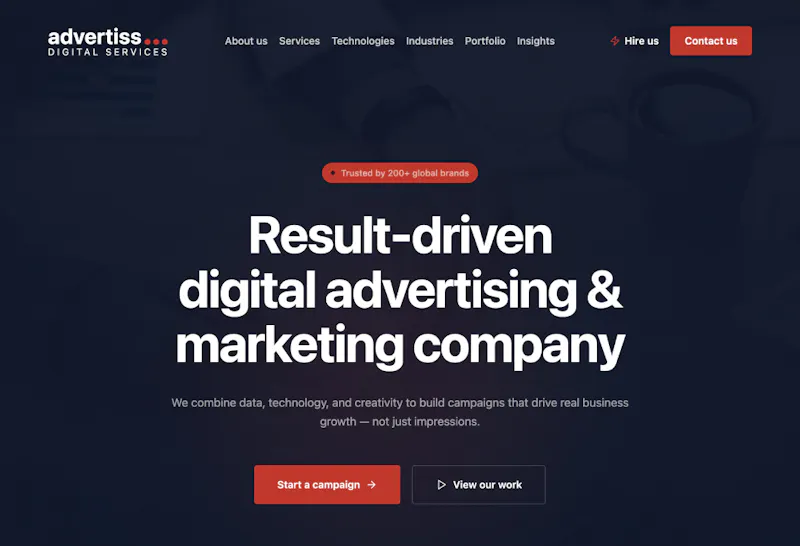 Advertiss Digital Services screenshot 2