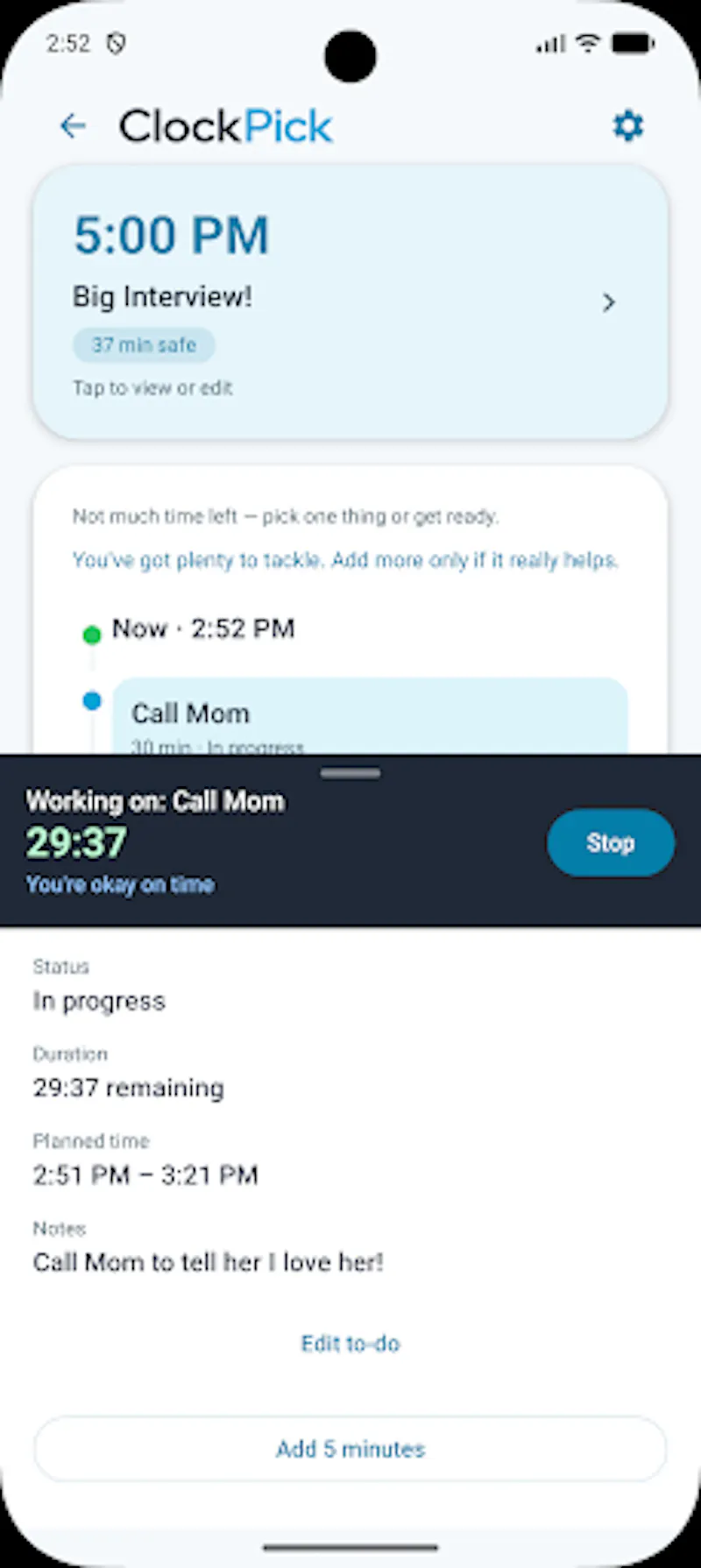 ClockPick™ screenshot 3