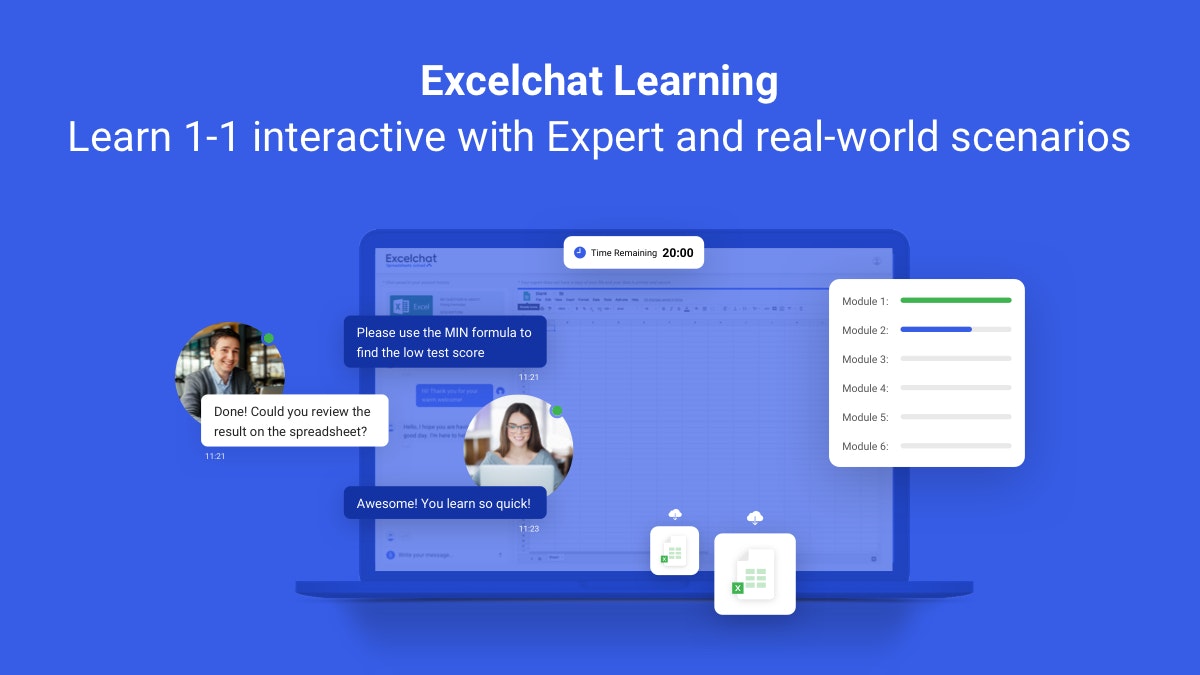 Excelchat for Slack gallery image