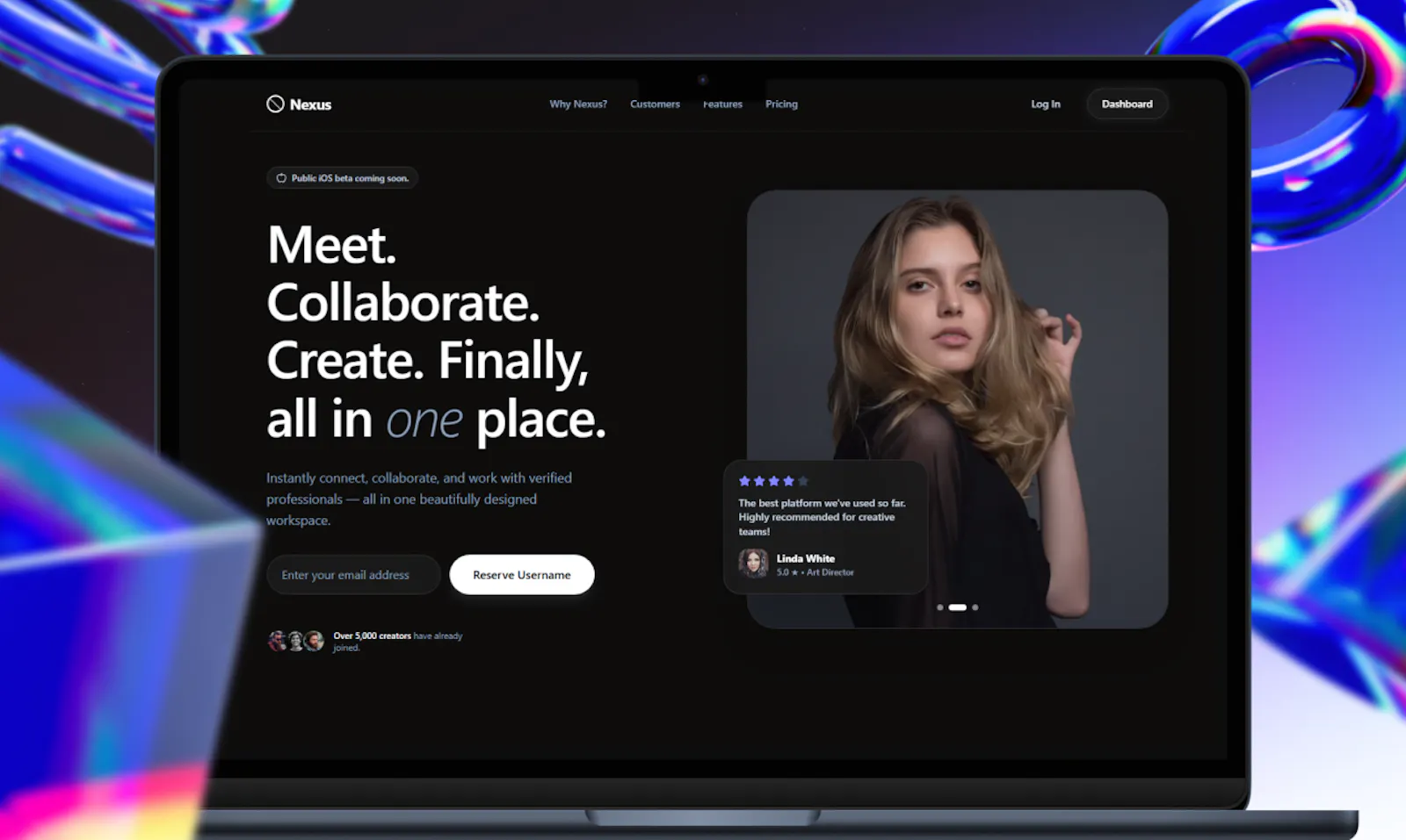 Nexus SaaS UI Kit screenshot 2
