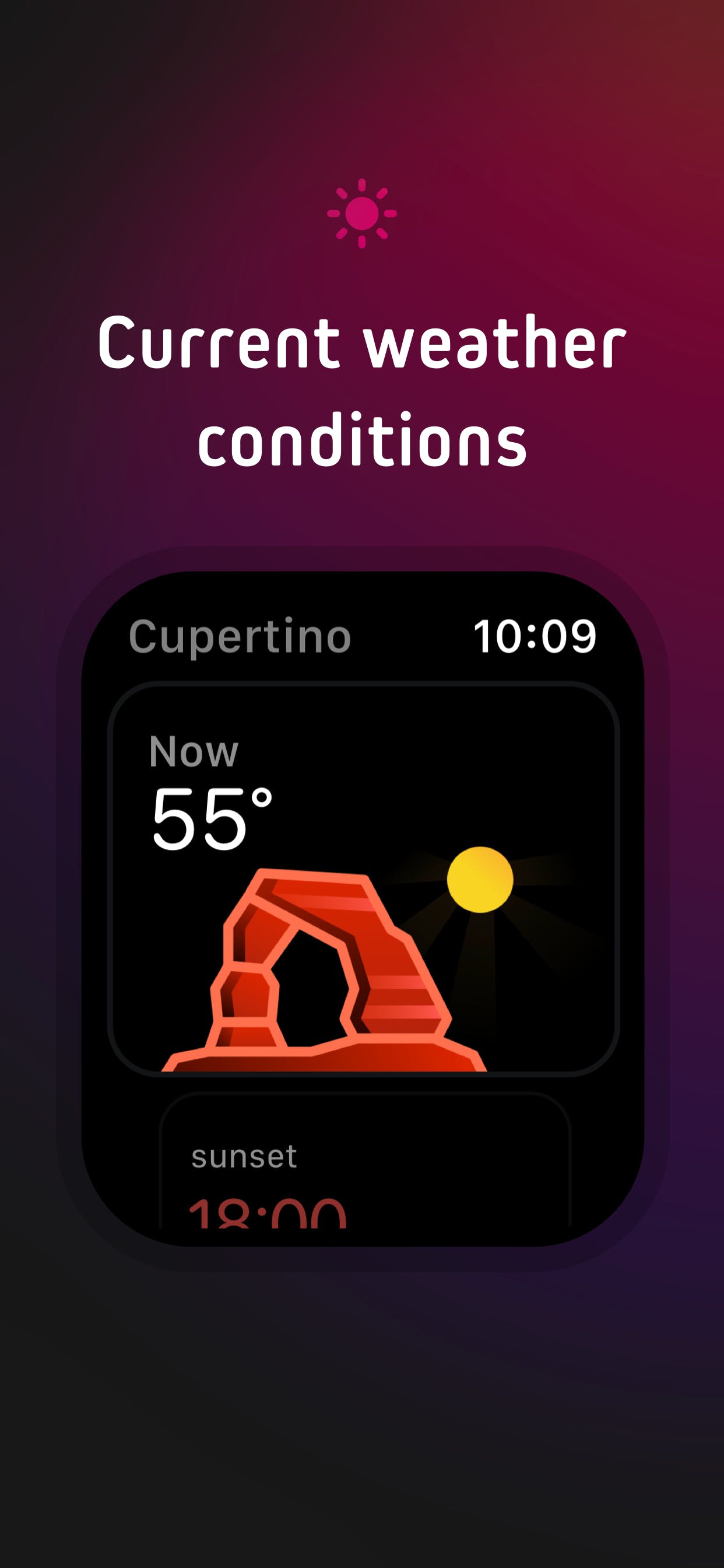 Weather mini for Apple Watch media 1