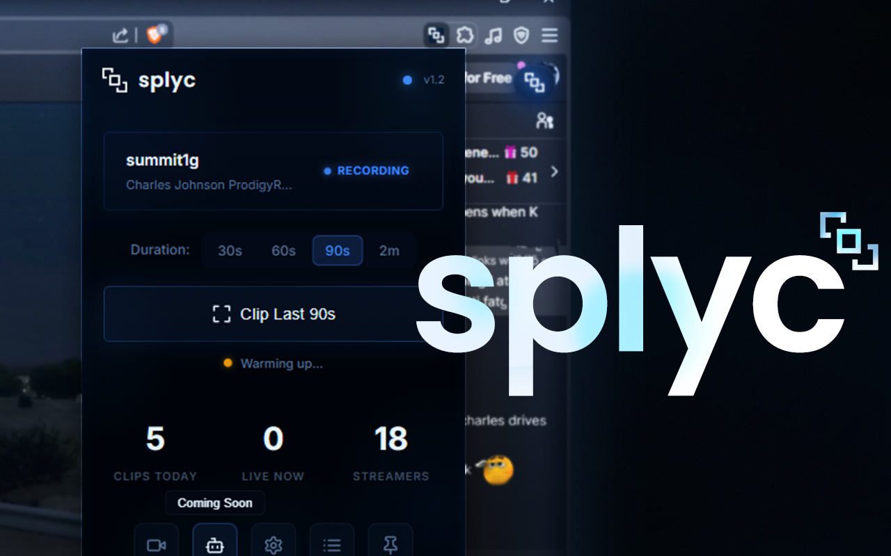 Splyc - Main product screenshot demonstrating key features and user interface