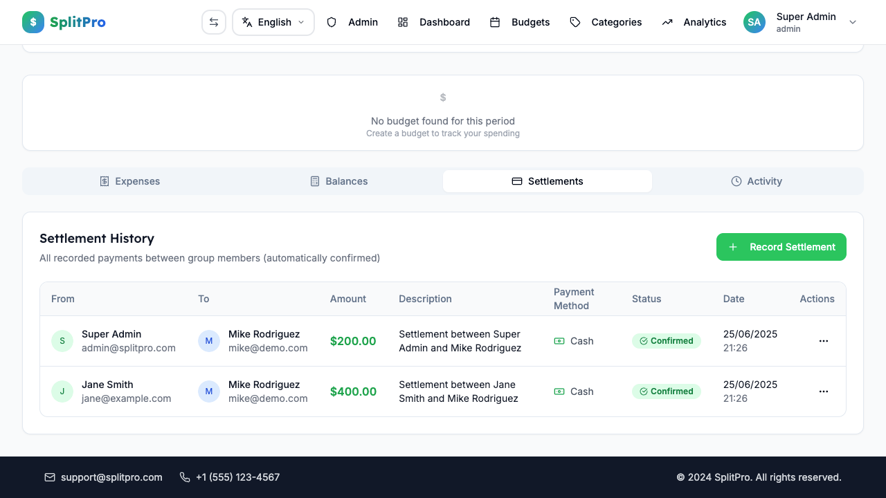 SplitPro - Complete Expense Management gallery image