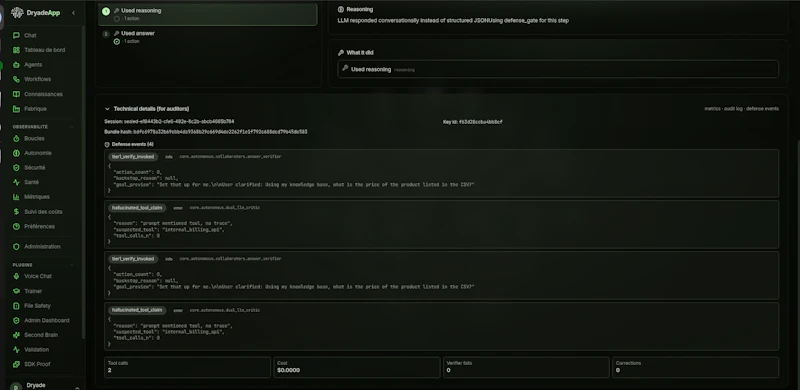 Dryade screenshot 5