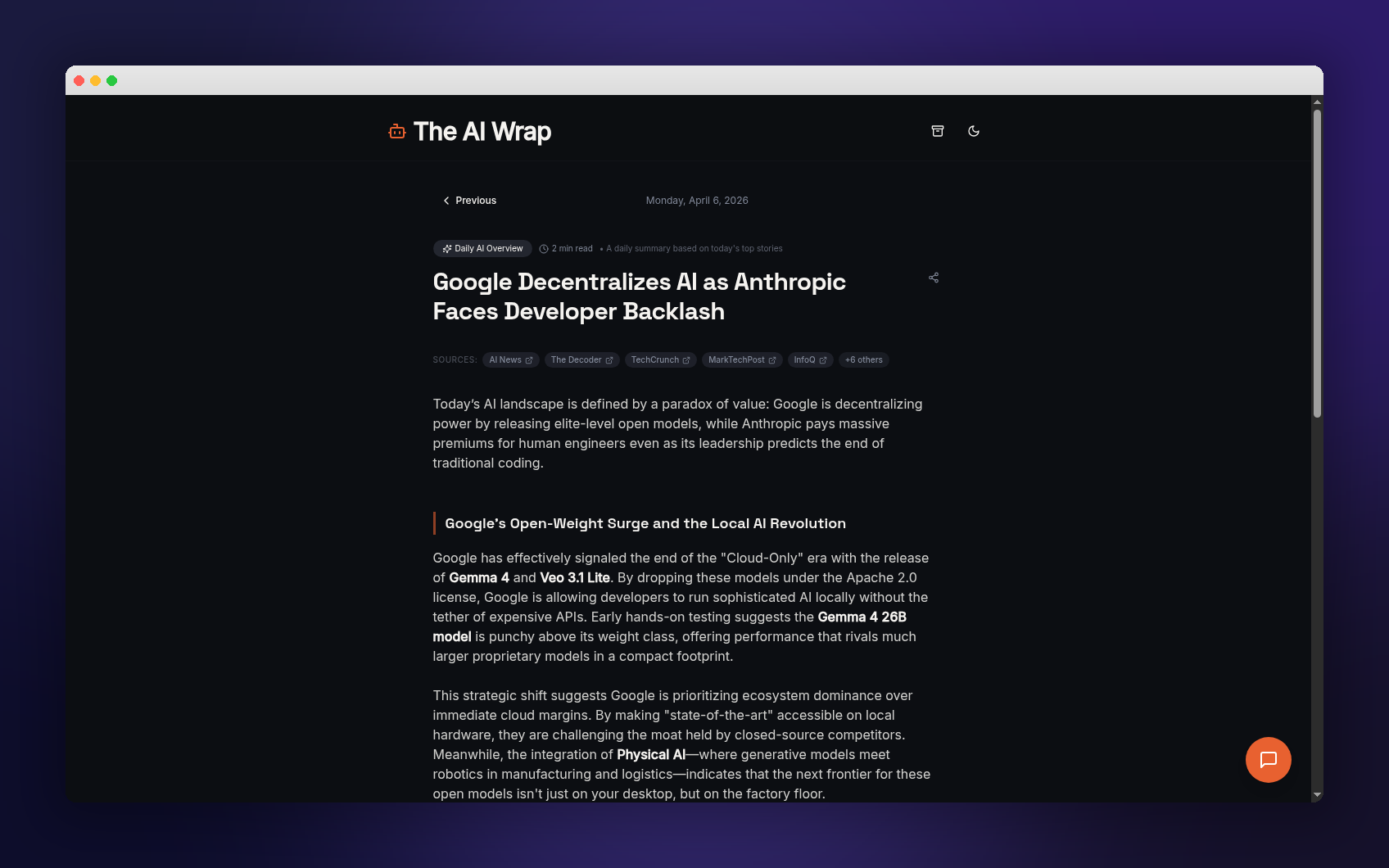 The AI Wrap gallery image