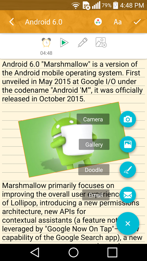 Notes Lock : Allows you to password-protect your secret notes, to-do lists, voice recordings, and collages! gallery image