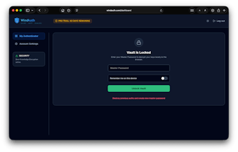 WindAuth gallery image