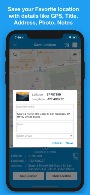 Save Location GPS gallery image