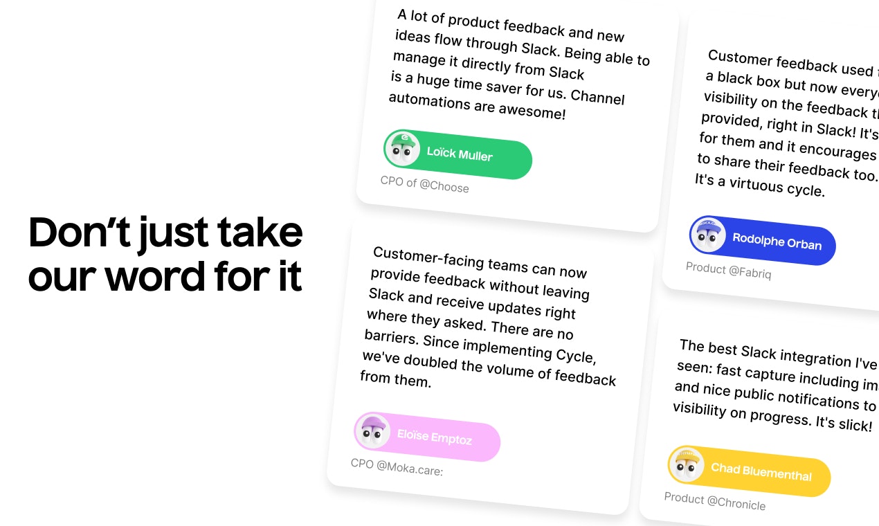 Цикл 2.0 - Управлять обратной связью с продуктом от Slack, странно быстро медиа 7