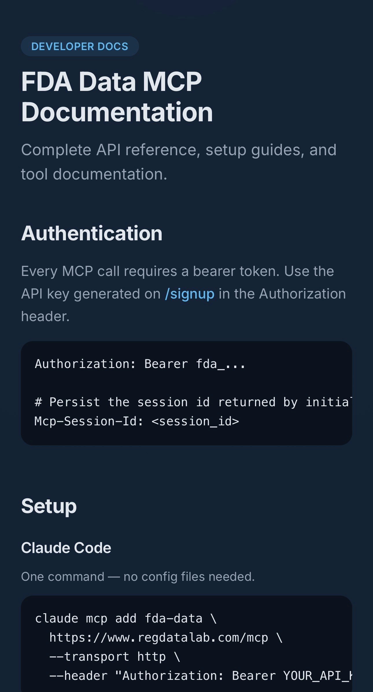 FDA Data MCP gallery image
