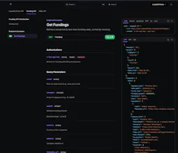 VC Fundings & Acquisitions API gallery image